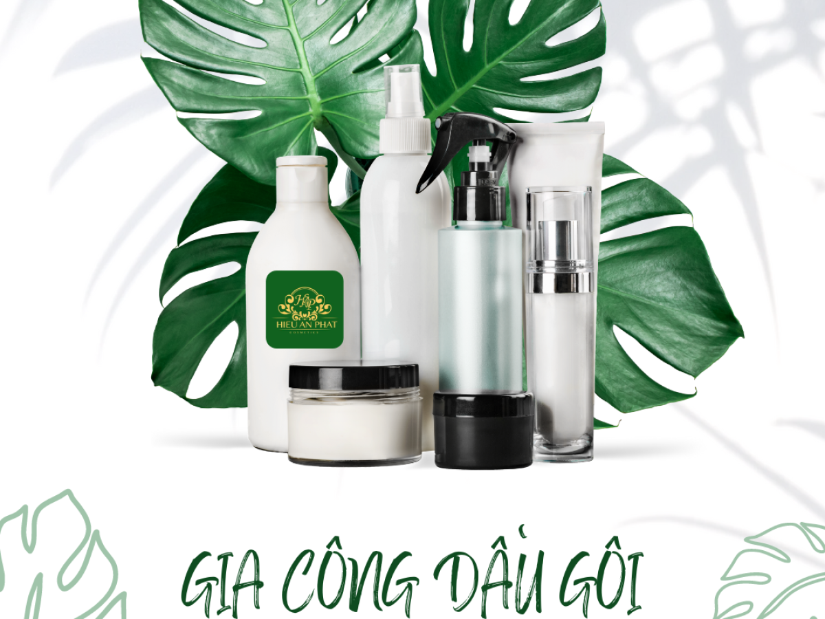 Gia công dầu gội độc quyền trọn gói tại Hiếu An Phát Cosmetics